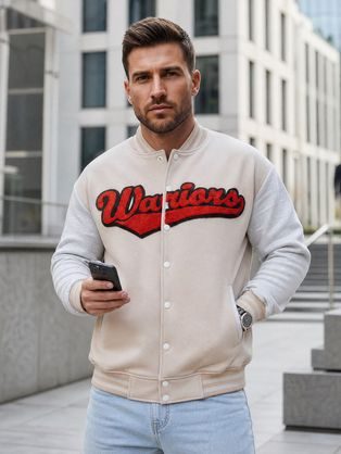 Originalna baseball jopa v ecru barvi