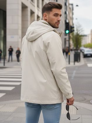 Črna majica s kapuco z izvirnim potiskom