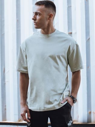 Zanimiva krem majica s potiskom V1 TSPT-0199