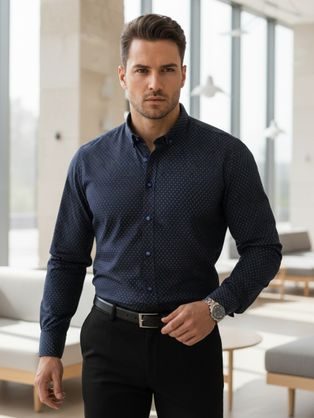 Moška bela elegantna srajca