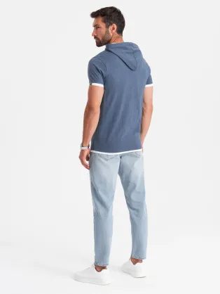 Siva nevsakdanja polo majica V1 POSS-0105