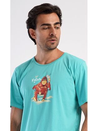 Modra moška pižama Sleep well