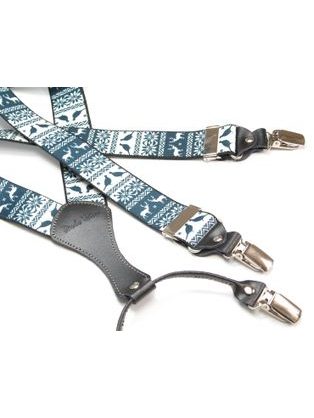 Trendi modre moške naramnice