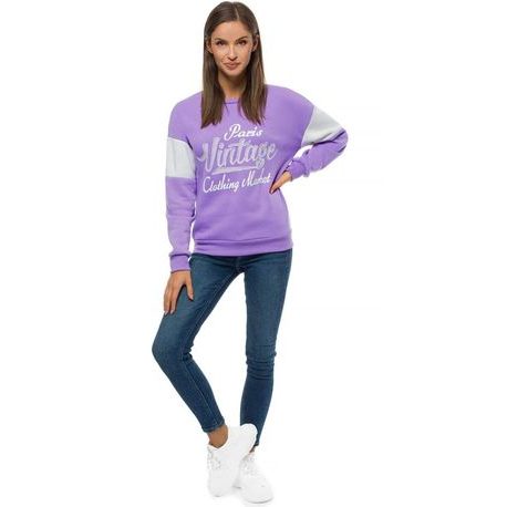 Originalen ženski pulover v vijolični barvi JS/B26004