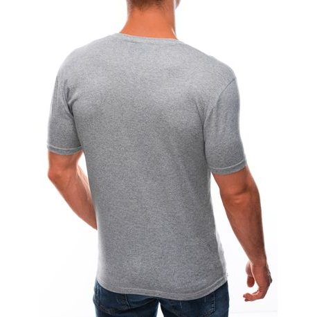 Siva majica z zanimivim potiskom S1585
