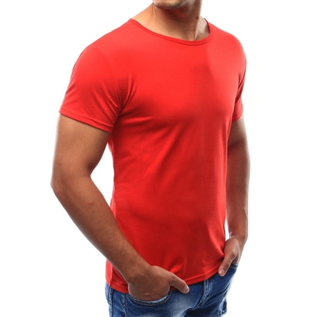 Rdeča preprosta majica
