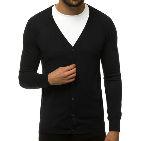 Čudoviti pulover v črni barvi TMK/YY06Z/1