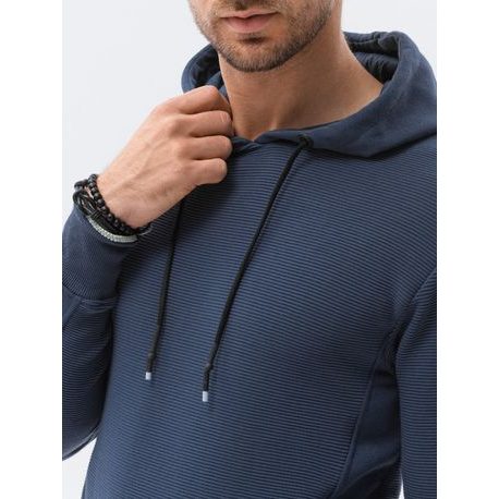 Stilski pulover v temno modri barvi B1155