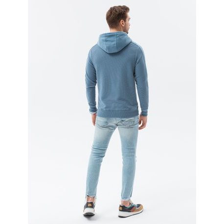 Stilski pulover v modri barvi B1155