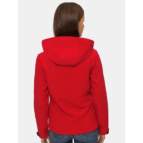 Originalna ženska softshell jakna v rdeči barvi JS/HD180/5