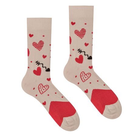 Zaljubljene moške nogavice Ljubezen