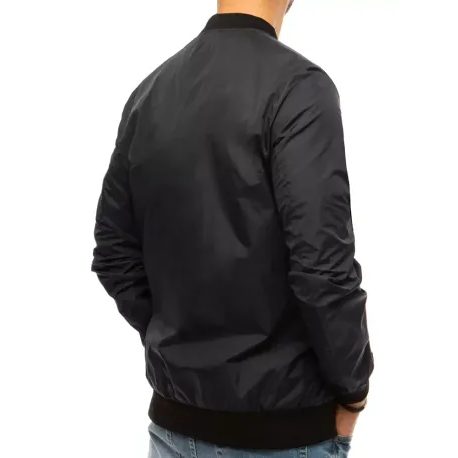 Modna prehodna črna jakna
