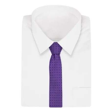 Vijolična pikčasta kravata Alties