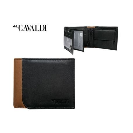 Elegantna črna denarnica Cavaldi