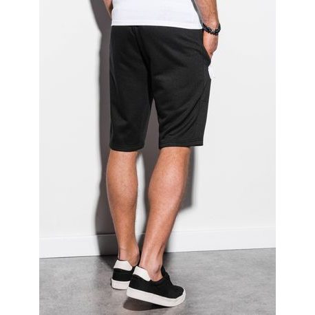 Stilske črne kratke hlače  W239