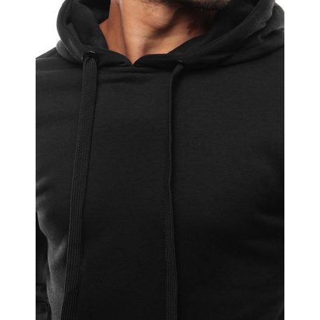 Klasičen črn moški pulover