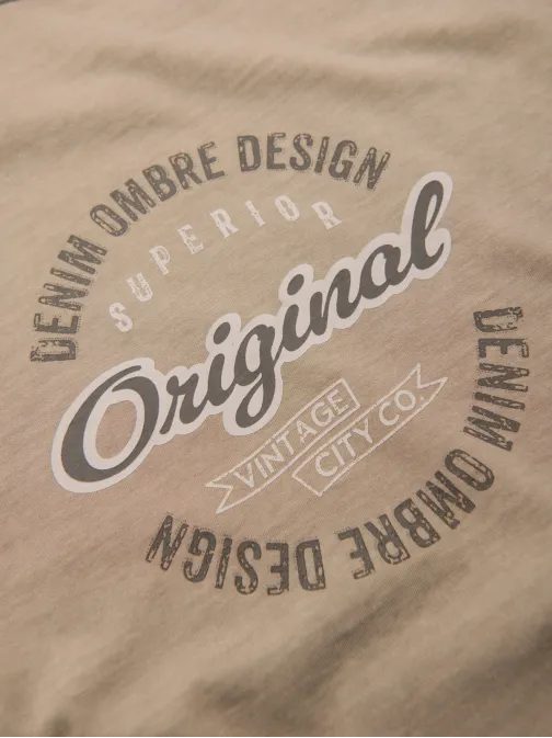 Edinstvena bež moška majica z V2 TSWT-0201
