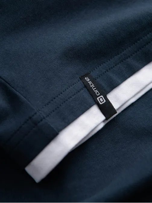 Temno modra majica s kapuco V4 TSCT-22SS-001