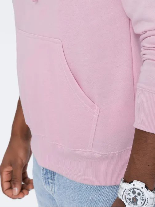 Stilski rožnat pulover z napisom B1351