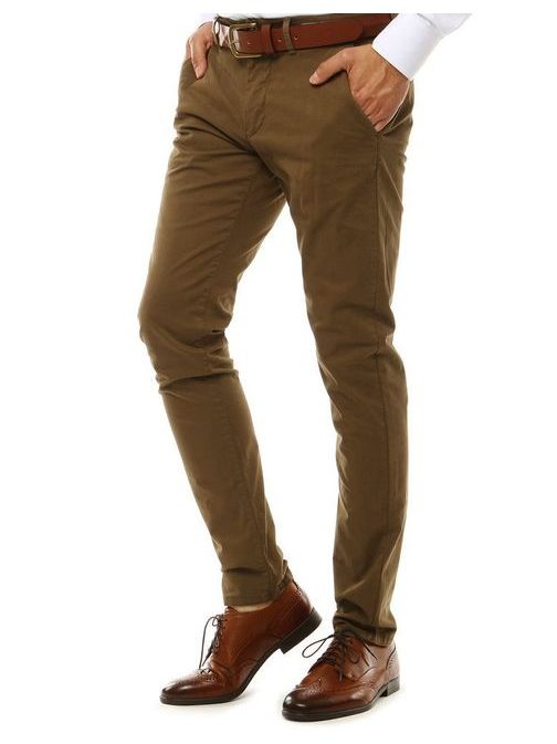 Elegantne camel chinos hlače