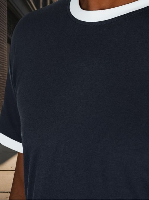 Udobna moška majica v barvi granata