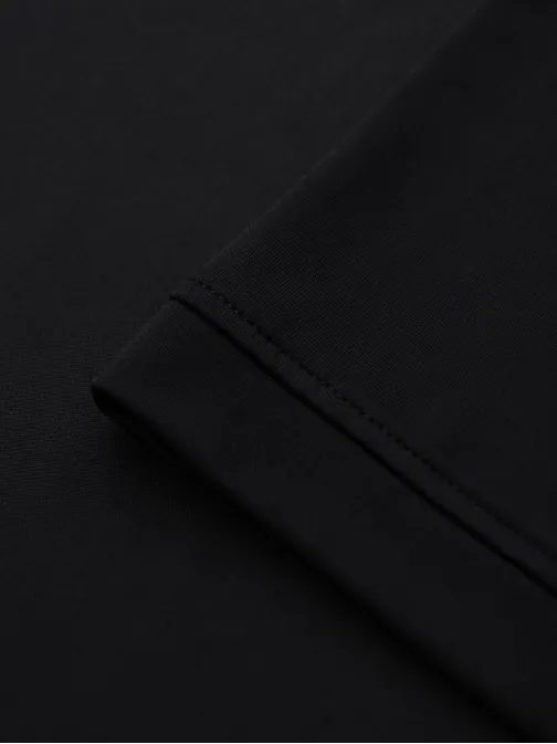 Elegantna črna moška polo majica V1 POSS-0150