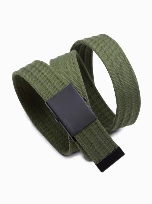 Moški pas v olivni barvi A651