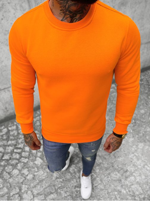 Pulover v oranžni barvi JS/2001-10Z