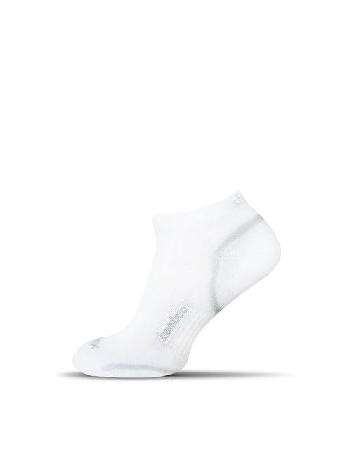 Moške  bamboo  nogavice ankle v beli barvi