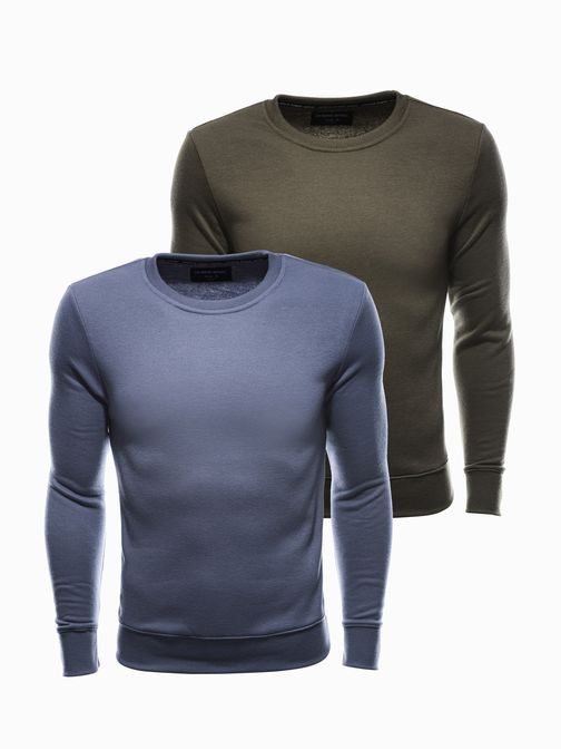 Komplet dveh trendovskih puloverjev brez kapuce Z34-V1