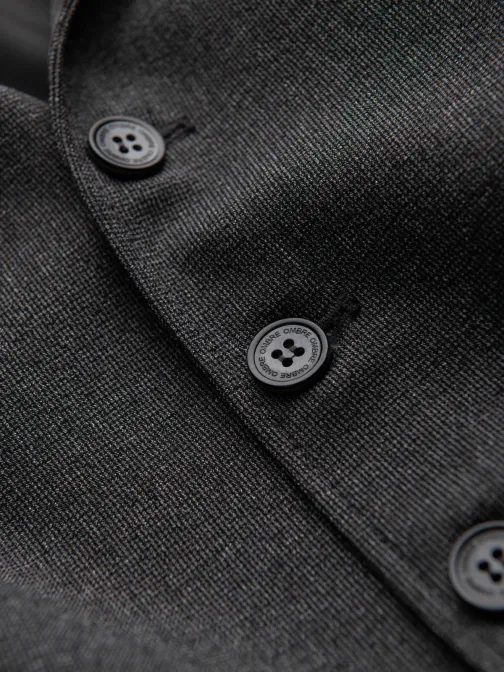 Edinstveni grafit eleganten telovnik V2 BLZV-0109