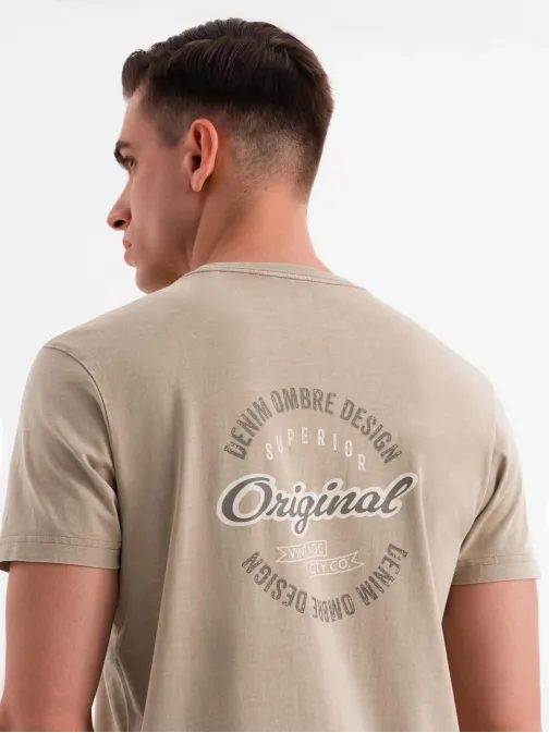 Edinstvena bež moška majica z V2 TSWT-0201