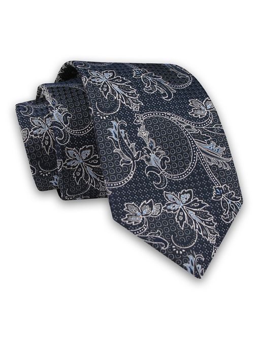 Luksuzna modra moška kravata
