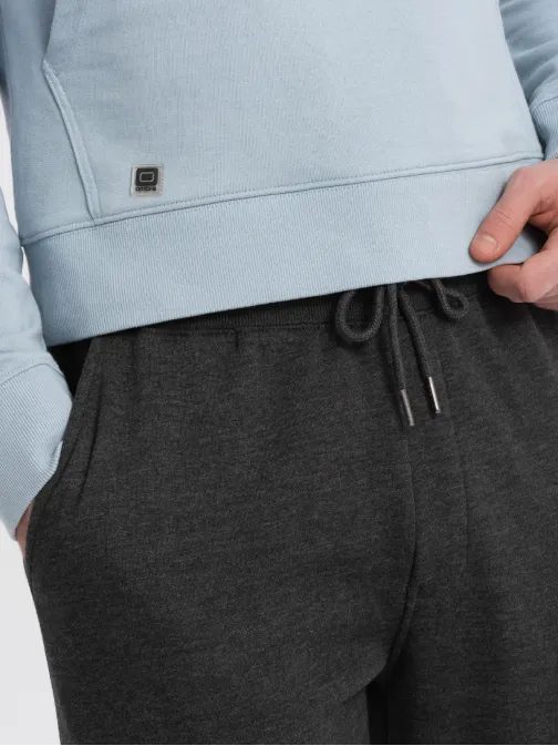 Grafitne trenirke s trendovskim prešivanjem V2 PASK-0147