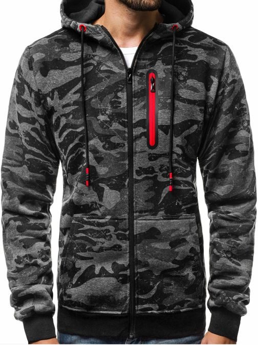 TRENDOVSKI GRAFIT ARMY PULOVER OZONEE JS/33013