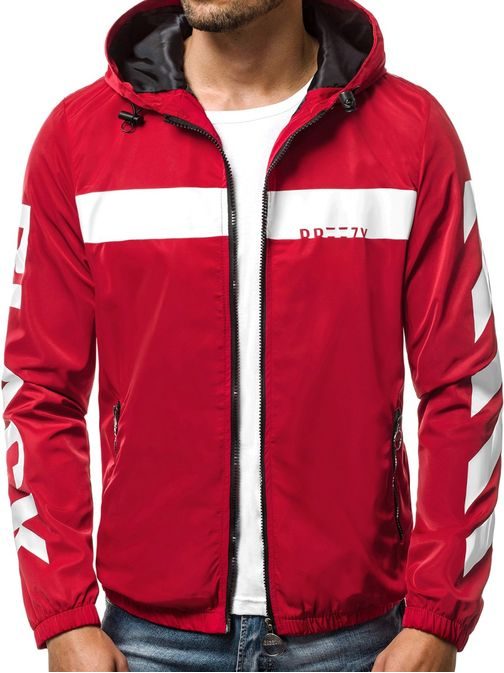 Edinstvena moška jakna rdeča OZONEE B/593