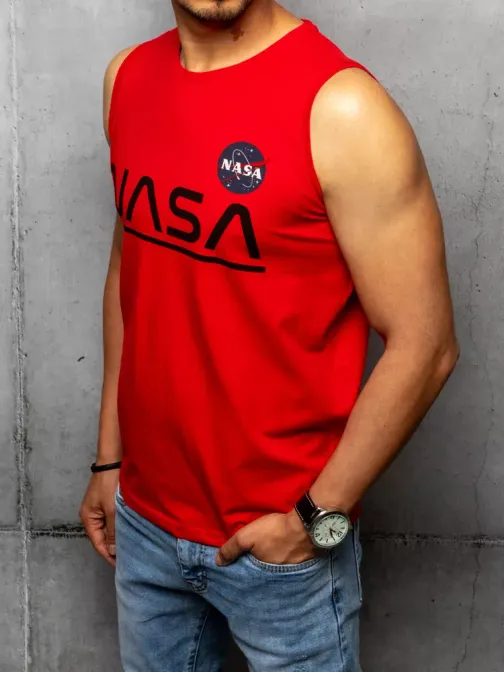 Stilska rdeča majica Nasa