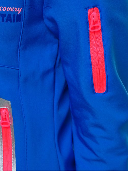 Edinstvena ženska softshell jakna v nebeško modri barvi JS/HH029/9