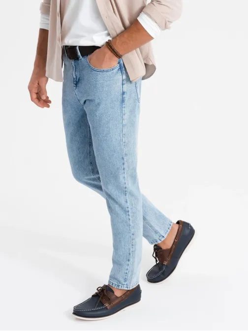 Moške klasične svetlo modre kavbojke V1 PADP-0225