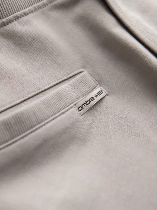 Temno bež kratke hlače za prosti čas V3 SRSK-0105