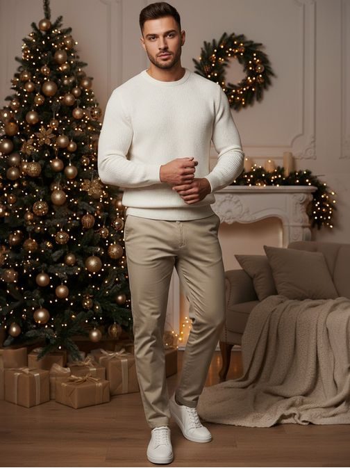 Edinstvene bež moške hlače