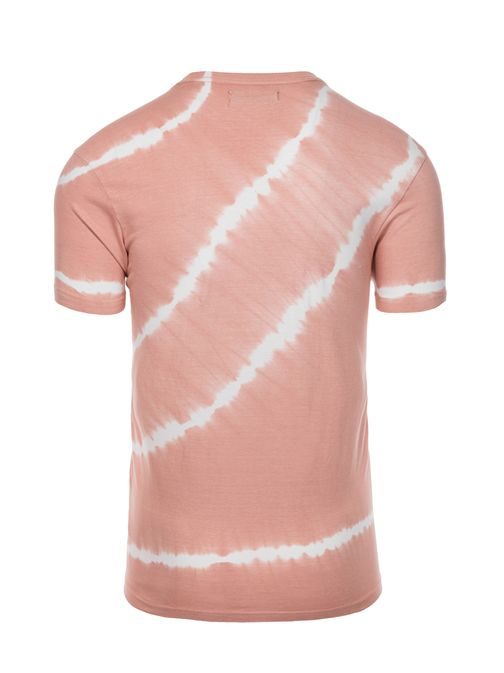 Rožnata majica v edinstvenem dizajnu S1622