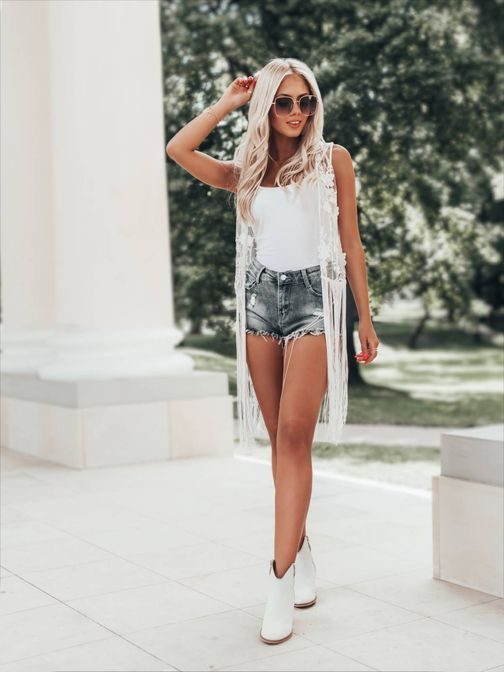 Originalne ženske kratke jeans hlače sive WLR012