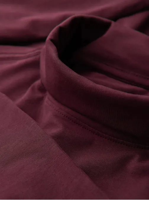 Moderna bordo moška jopa  V7 LSCL-0130