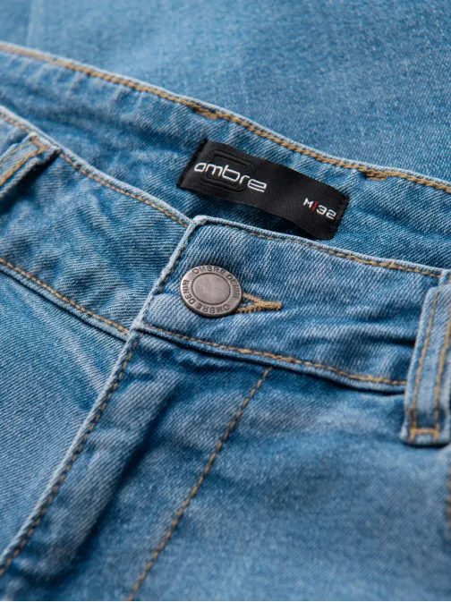 Privlačne svetlo modre moške kavbojke V1 PADP-0255