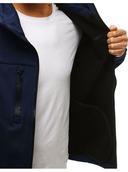 Granat softshell jakna s kapuco