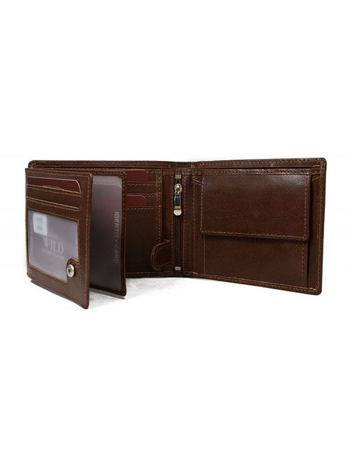 Rjava dizajnerska moška denarnica