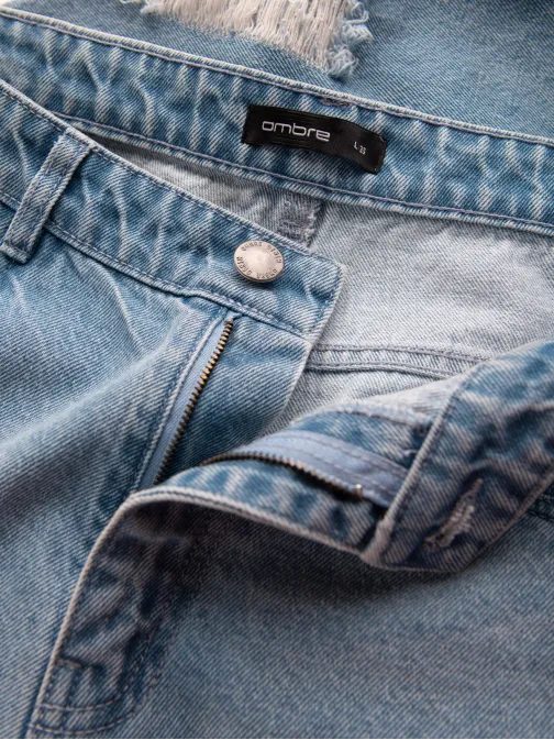 Edinstvene svetlo modre kavbojke z izrazitimi odrgninami V1 PADP-0175