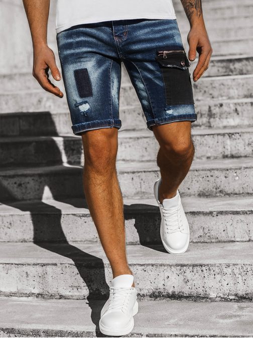 Modre jeans kratke hlače G/1071