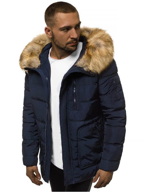 MODNA GRANAT PARKA ZA ZIMO JD/352Z